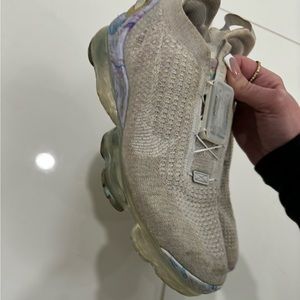 Very worn Nike women’s shoes